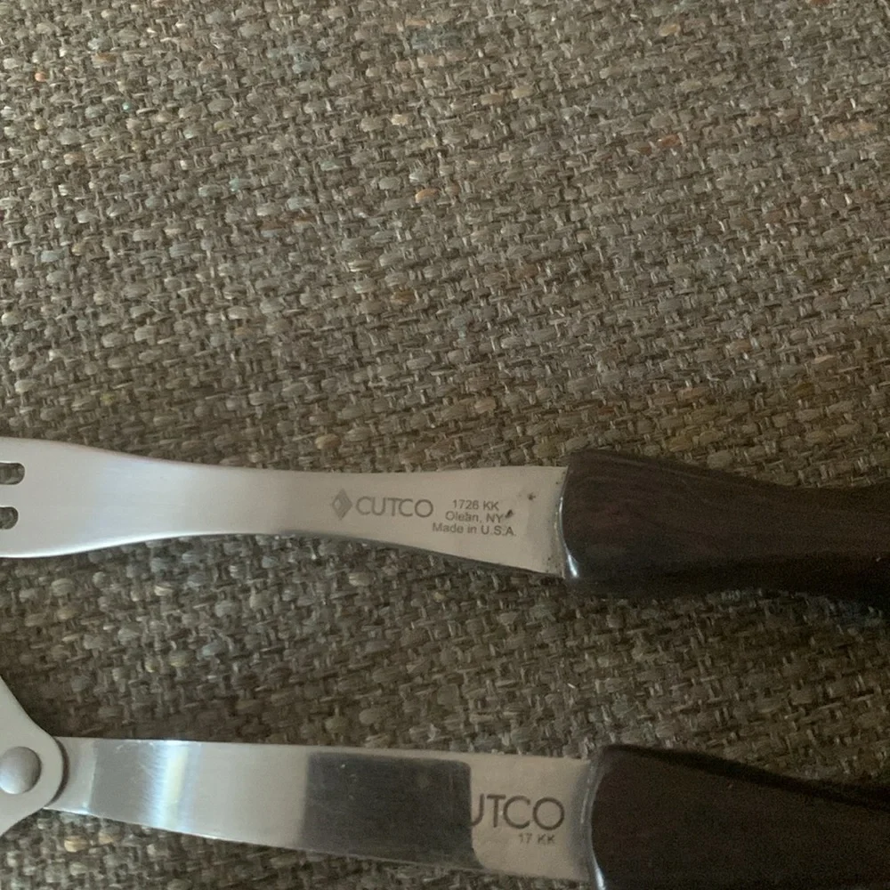 Authentic Cutco Vintage Spatula, Spoon & Fork